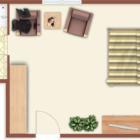 Apartment Doppelzimmer Brunch, Direkt Am Alten Strom *